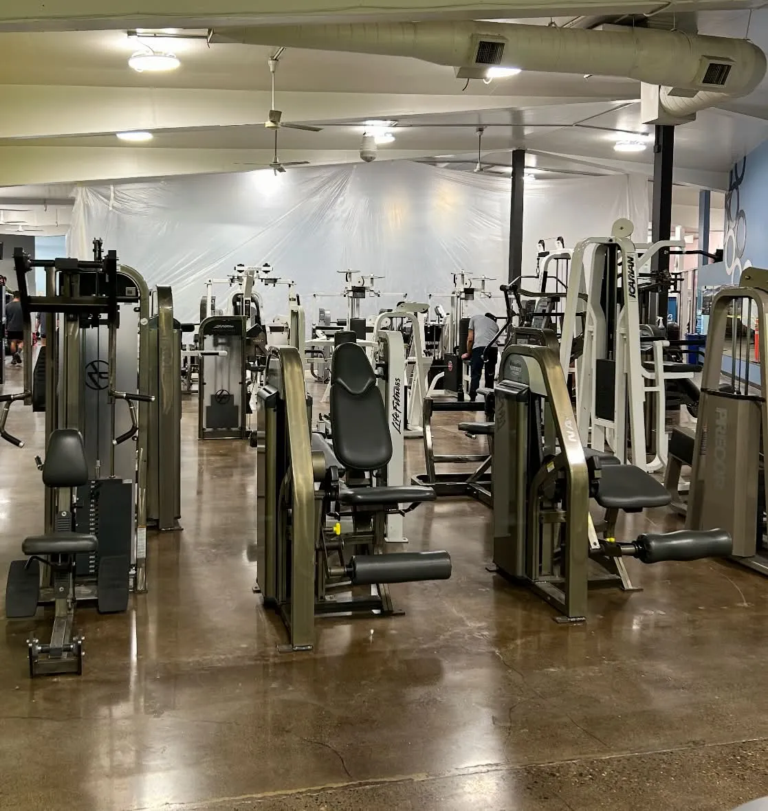 Commercial strength floor — facility service
